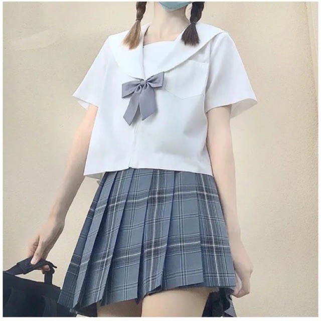 [có sẵn] Áo sailor blouse JK thuỷ thủ basic