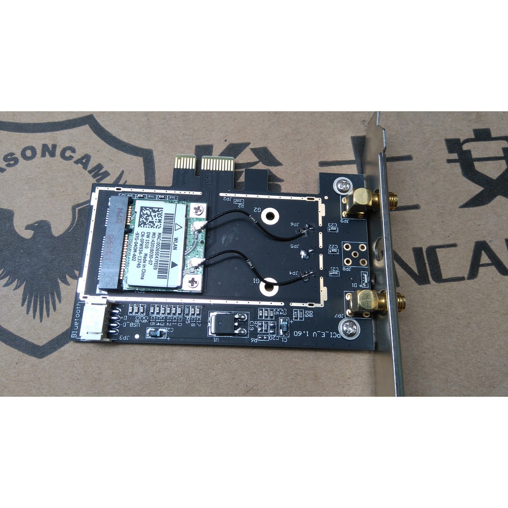 Card WiFi cho PC Broadcom BCM94322 hỗ trợ MacOS, Hackintosh, Windows