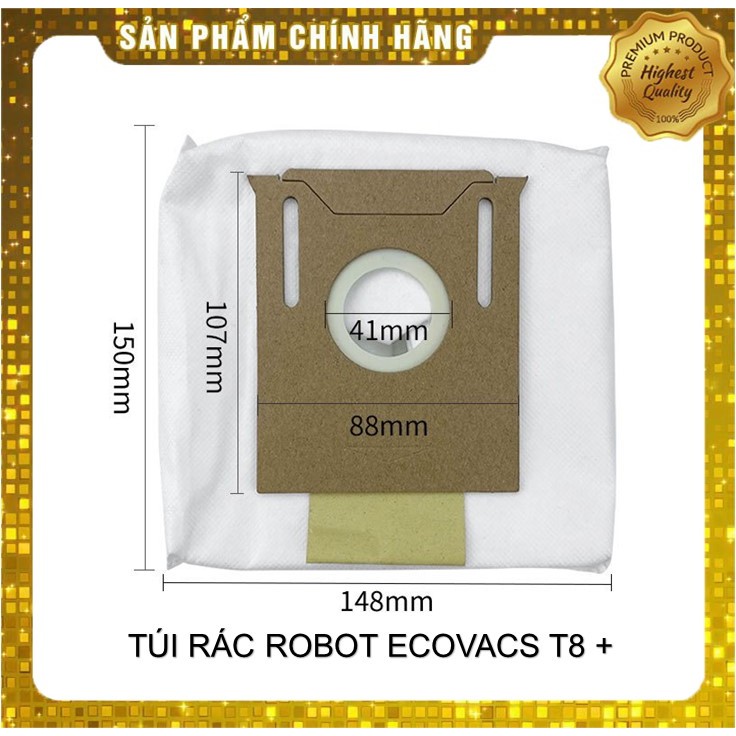 TÚI ĐỰNG RÁC ROBOT ECOVACS T8 AIVI + (PLUS)