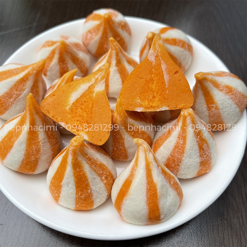 Cá Viên Nhân Trứng Cá Tobiko Fusipim 500gr - Viên Thả Lẩu Trứng Cá Malaysia - Bếp Nhà CIMI