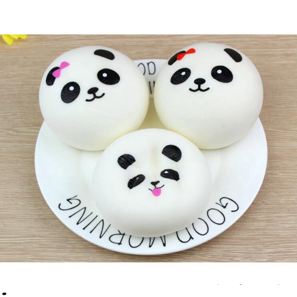 Đồ chơi squishy hình gấu trúc dễ thương kích thước 7cm