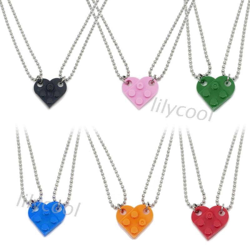 Set 2 vòng cổ Mảnh Ghép Trái Tim Cho Cặp Đôi