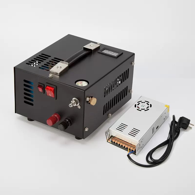 PCP Máy Súng Bơm Hơi 4500psi 300bar 30mpa 12V/220V Máy Nén Khí Pcp 12V Mini Pcp máy Nén Khí Bao Gồm Biến Hình