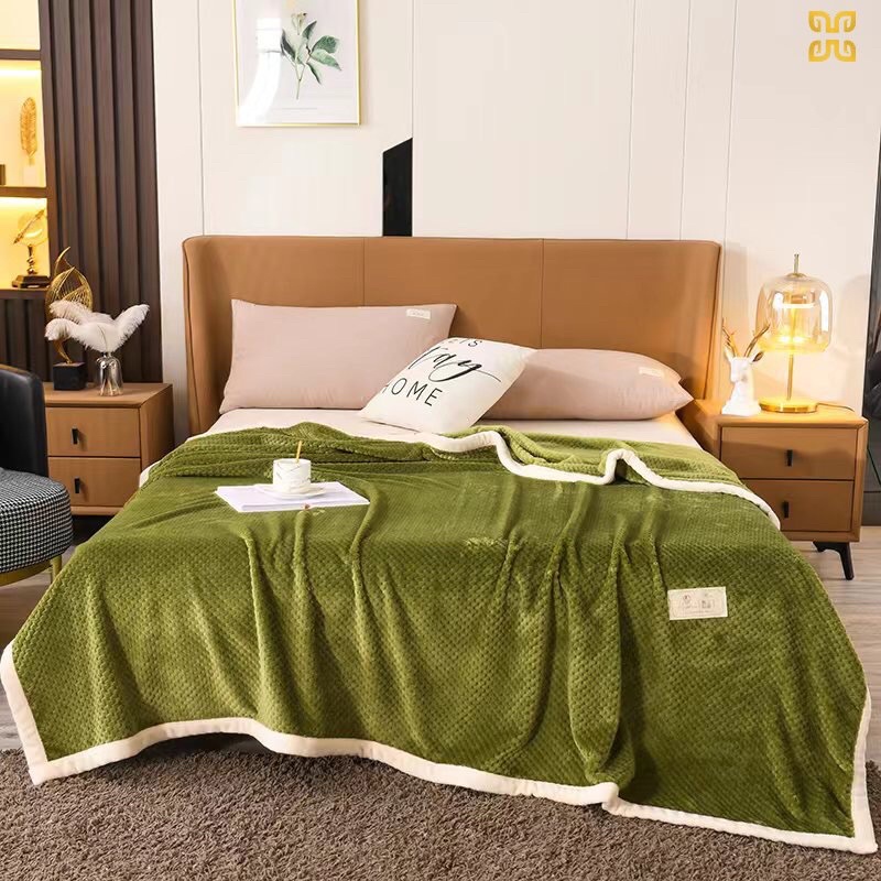 CHĂN NỈ LỖ NHUNG TUYẾT MỀM MẠI SIÊU ĐẸP ẤM ÁP 2m*2m3 nặng 1,5kg
