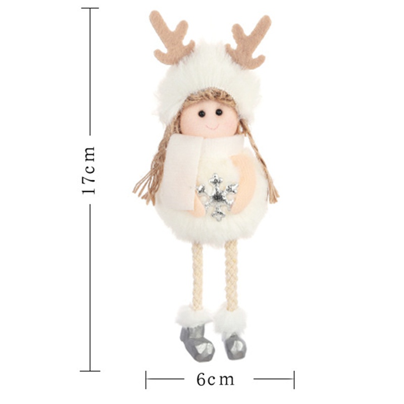 Búp Bê Thiên Thần Nhồi Bông Trang Trí Giáng Sinh