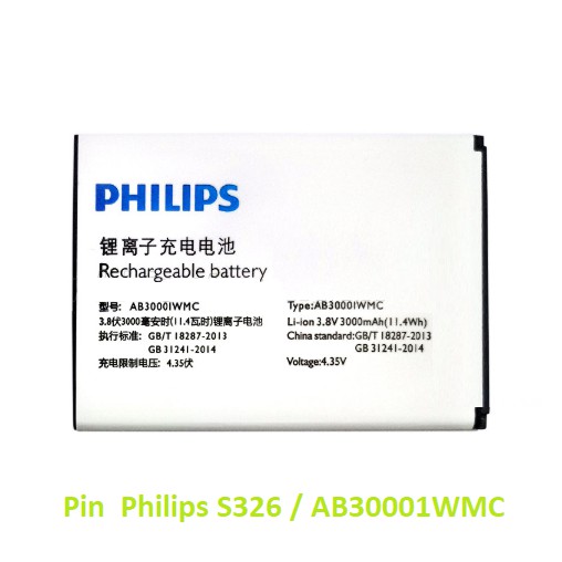 Pin Philips S326 / AB30001WMC