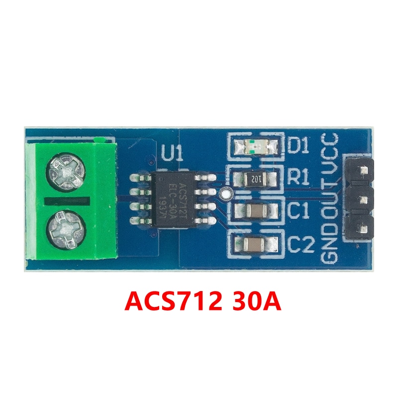 Mô Đun Cảm Biến Dòng Điện ACS712 5A 20A 30A 5A/20A/30A ACS712