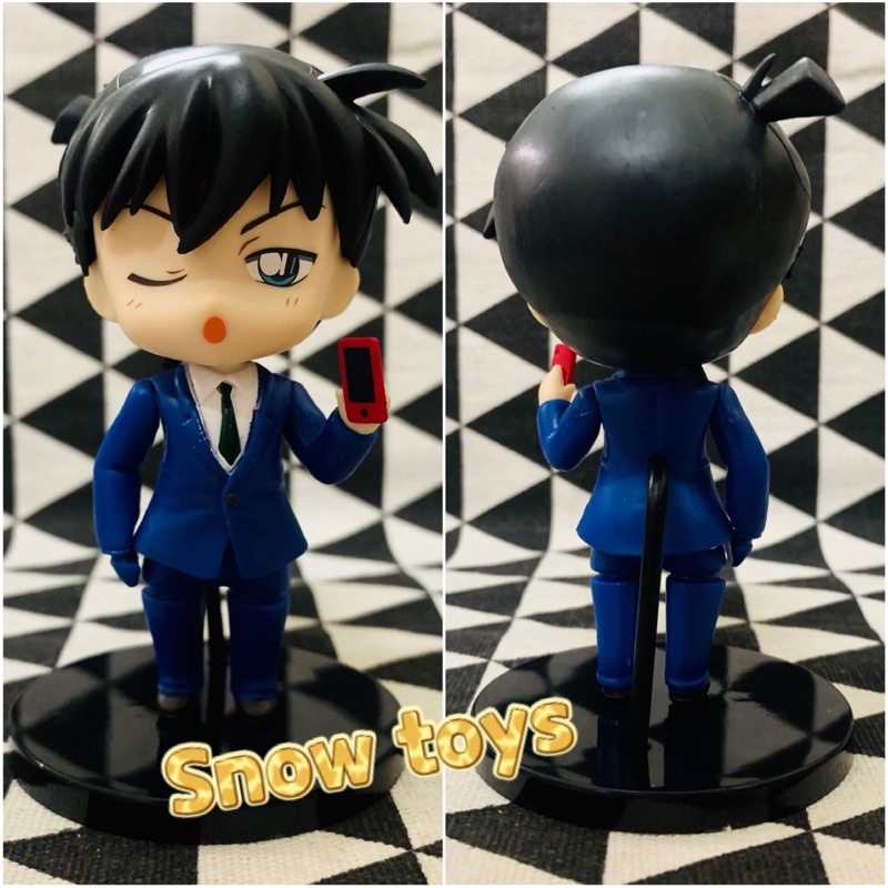 Mô hình Conan - Cặp đôi Shinichi Kudo & Ran Mori - Cao 10cm - ShinichiKudo & Ranmori - Nét đẹp rẻ dễ thương