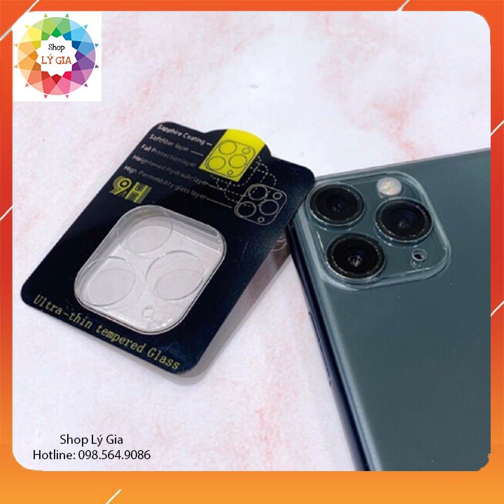 Kính cường lực Camera 9H Cho iPhone 12 / iPhone 11