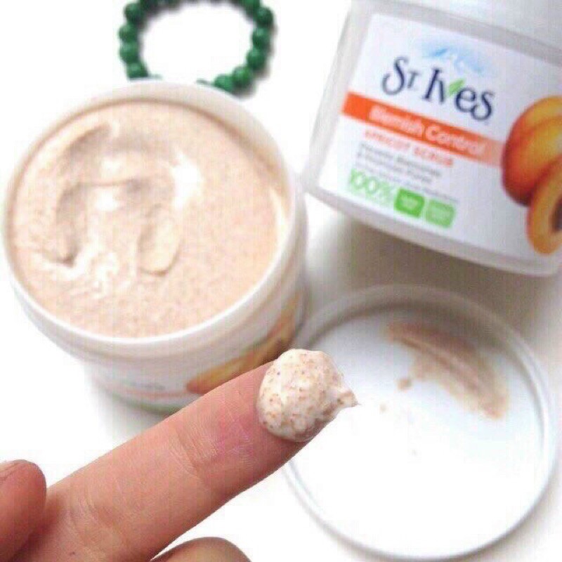 ✅Chính hãng Tẩy tế bài chết body ST.IVES BLEMISH CONTROL APRICOT SCRUB