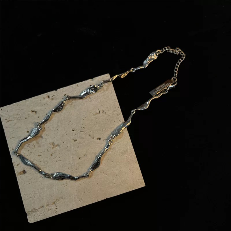 Vòng cổ Thép Titan Thiết Kế Đơn Giản Thời Trang Hàn Quốc Cho Nữ