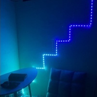 Cuộn dây led 5m RGB 16 triệu màu điều khiển bằng remote, nháy theo nhạc, đèn led tiktok đổi màu