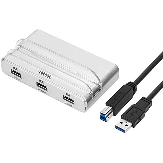 Dock sạc thông minh 3 cổng USB 3.0 Unitek Y 3067 + OTG