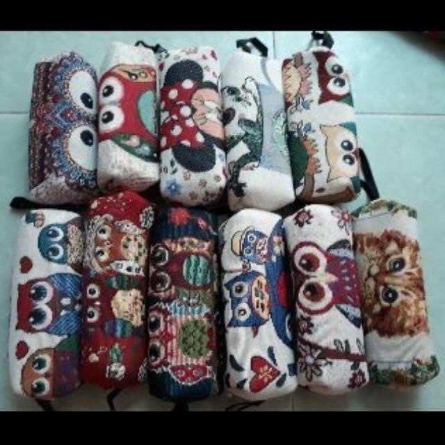 Bóp đựng bút viết thổ cẩm loại 1 - vải Thái