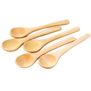 Thìa gỗ cán dài muỗng gỗ dài 13cm