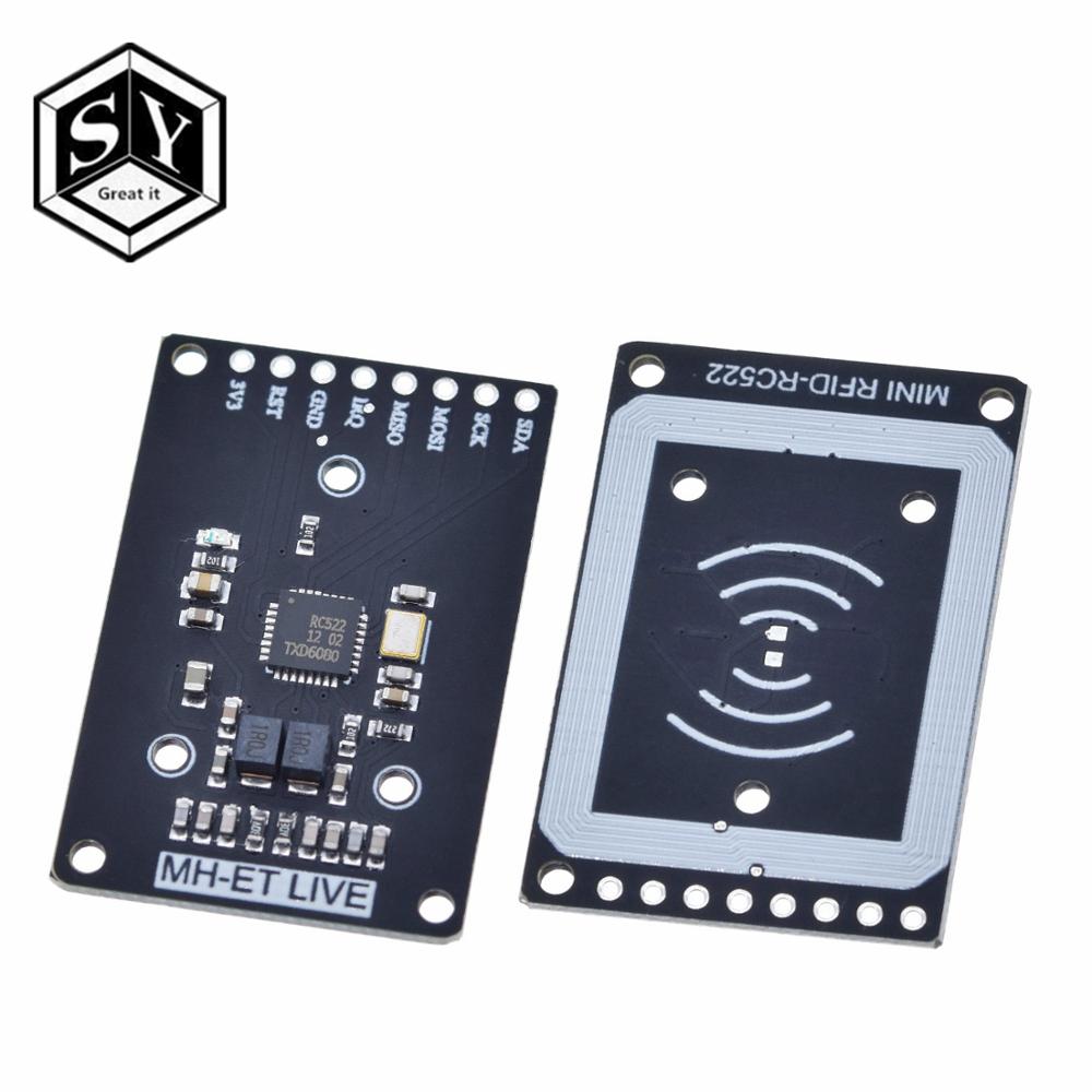 Mô Đun Rfid Rc522 Mini Kits S50 13.56 Mhz 6cm Cho Arduino Uno 2560