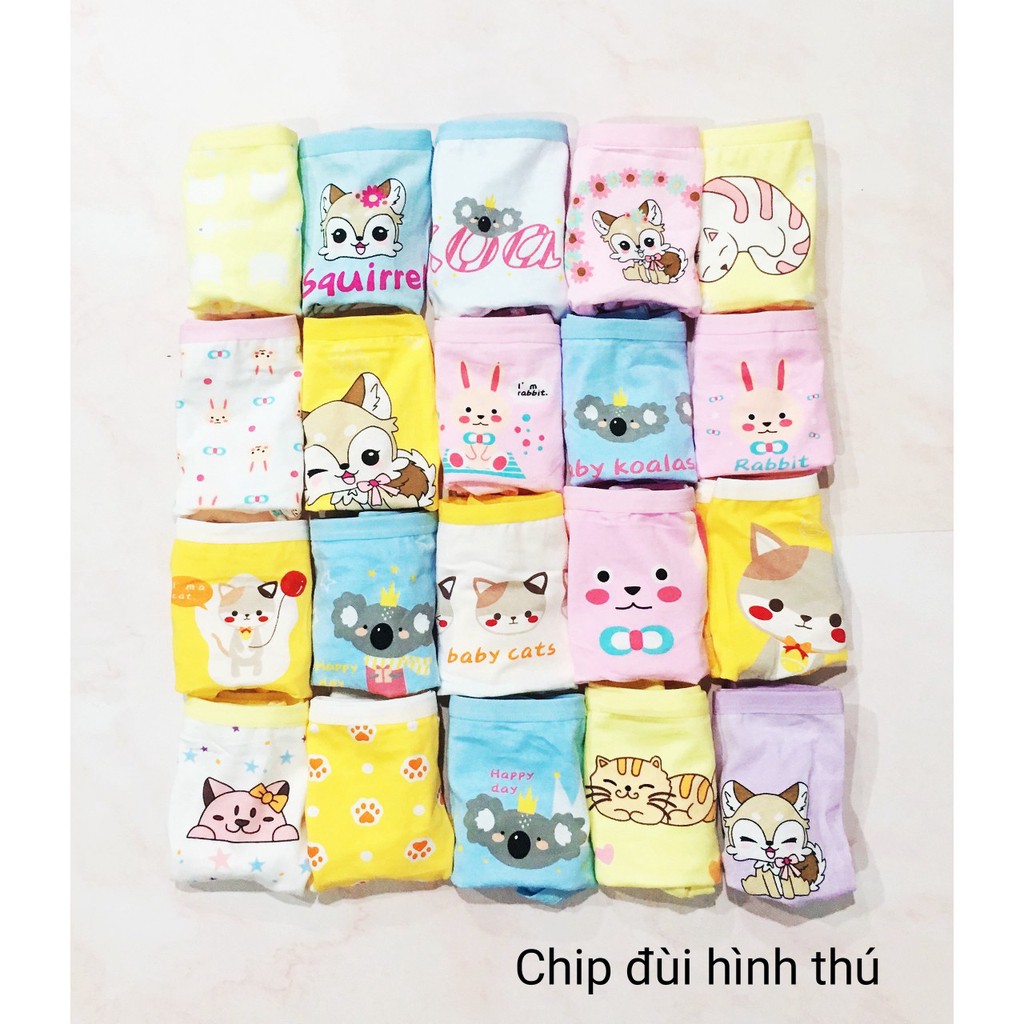 [shop mẹ và bé] Quần chip bé gái - Quần lót bé gái xinh xắn QATE265 siêu rẻ