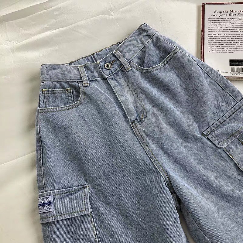 ORDER quần short jeans túi hộp ullazang