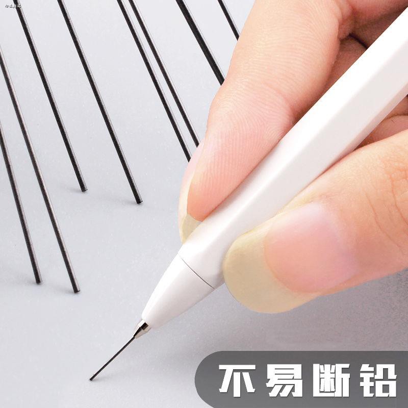 Bút Chì Bấm Đầu 0.5 / 0.7 Màu Sắc Đơn Giản Phong Cách Nhật Bản Cho Học Sinh