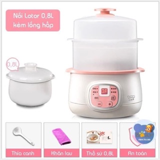 Nồi nấu cháo, ninh hầm cách thuỷ lotor
