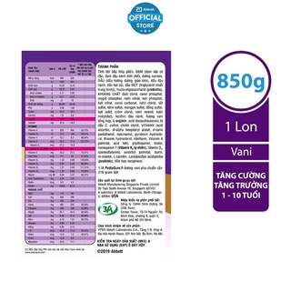 Sữa Pediasure BA lon 850g