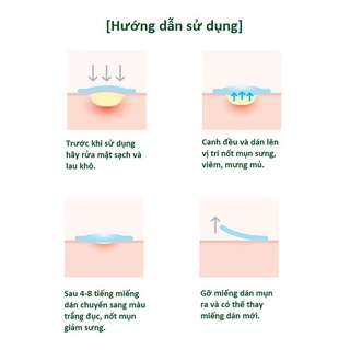 [Mua bán sỉ& lẻ]Miếng Dán Mụn Some By Mi Clear Spot Patch - 18 miếng -8g