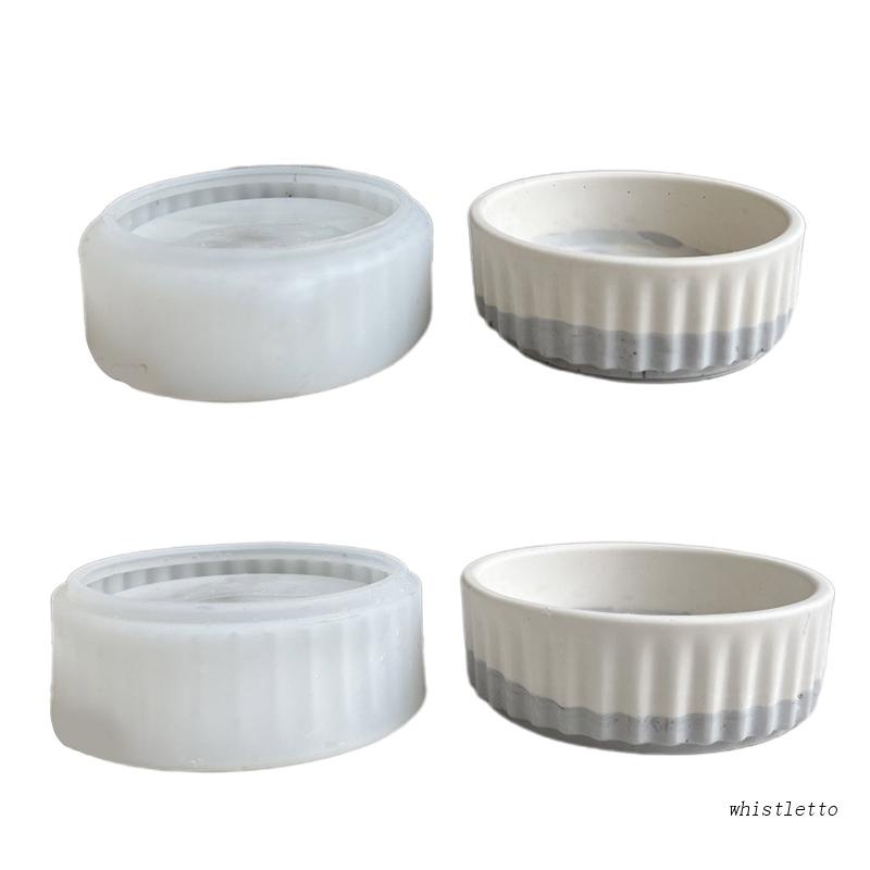 Khuôn Silicone Tạo Hình Làm Chậu Hoa / Xi Măng / Chậu Hoa