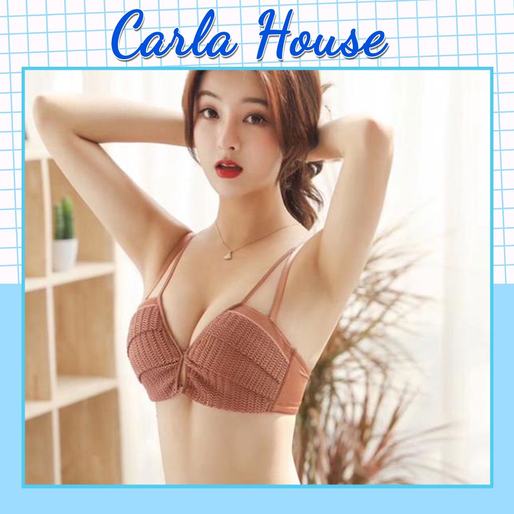 Áo Lót CARLA Spice Girl Ren Đan Thông Hơi Không Gọng