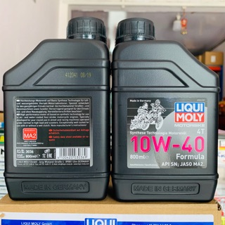 Nhớt Động Cơ Xe 4T Liqui Moly 3036 Motorbike 10W40 Formula (800ml)