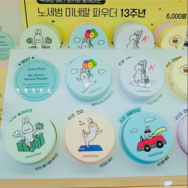 TRẢ ORDER- Phấn NOSEBUM INNISFREE LIMITED EDITION
