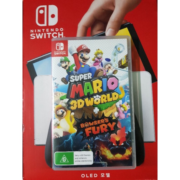 Game Nintendo Switch 2ND: Super Mario 3D World + Bowser's Fury