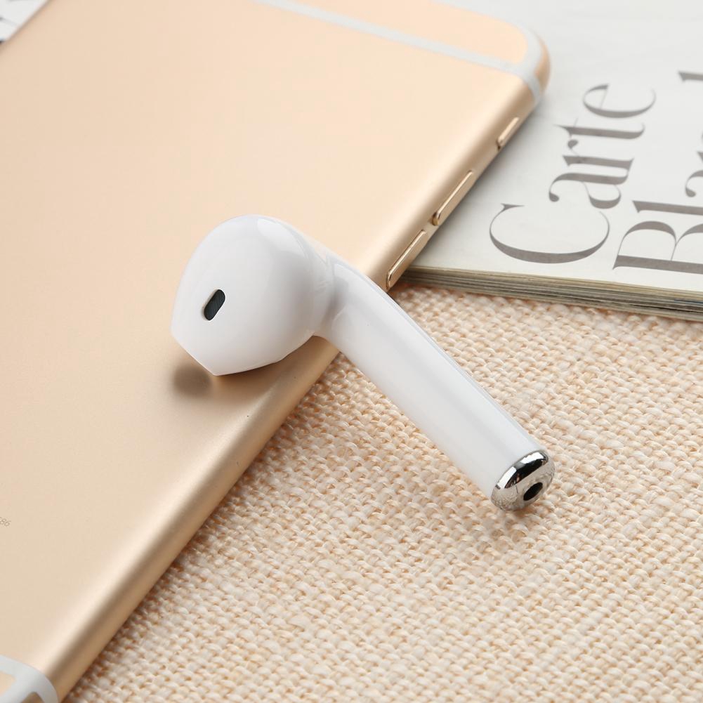 I7 Mini Single Wireless Headphone Bluetooth Earphone In-ear Headset w/Mic