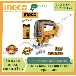20V Máy cưa lọng dùng pin INGCO CJSLI8501