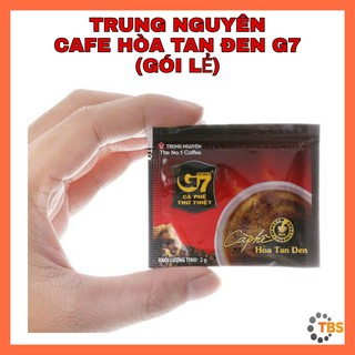 [TRUNG NGUYÊN-CAFE ĐEN G7, GÓI LẺ] CAFE, CAFE ĐEN HÒA TAN G7