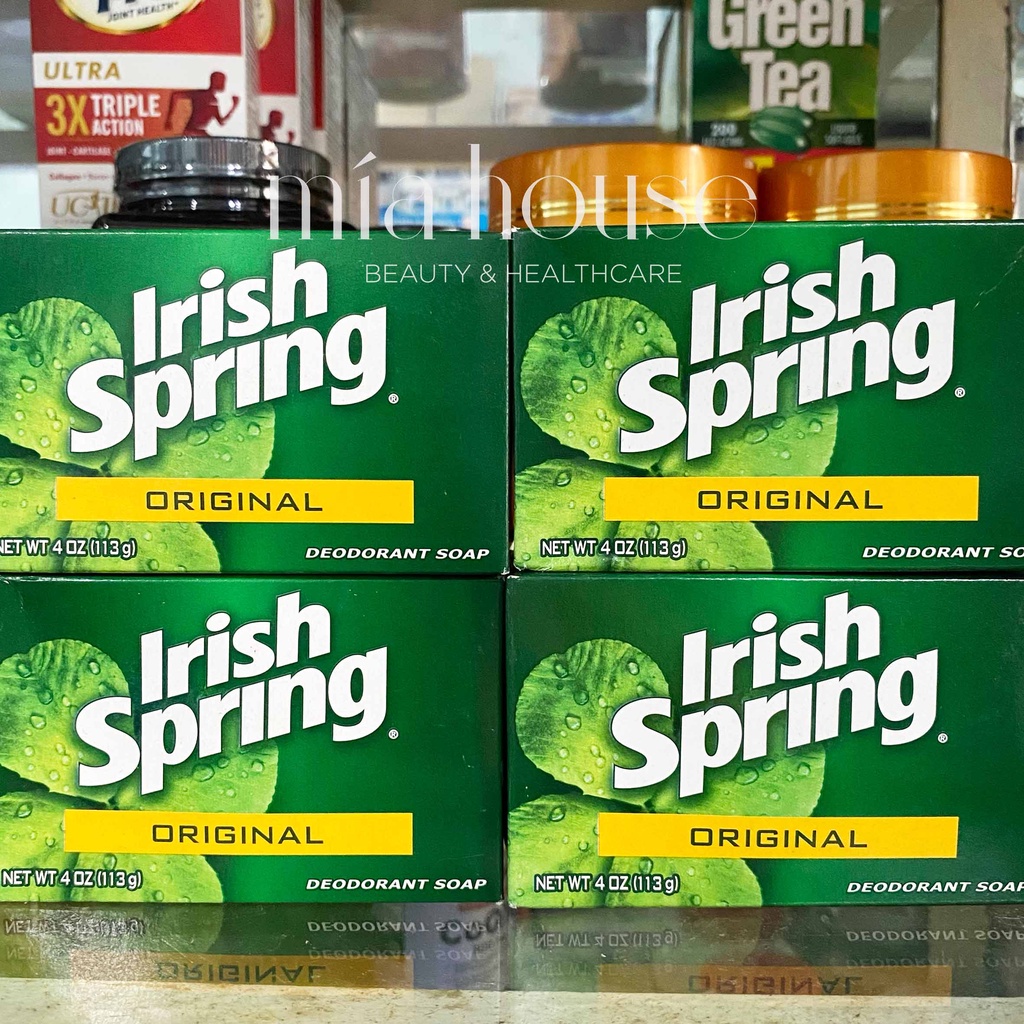 Xà bông cục diệt khuẩn Irish Spring lốc Original