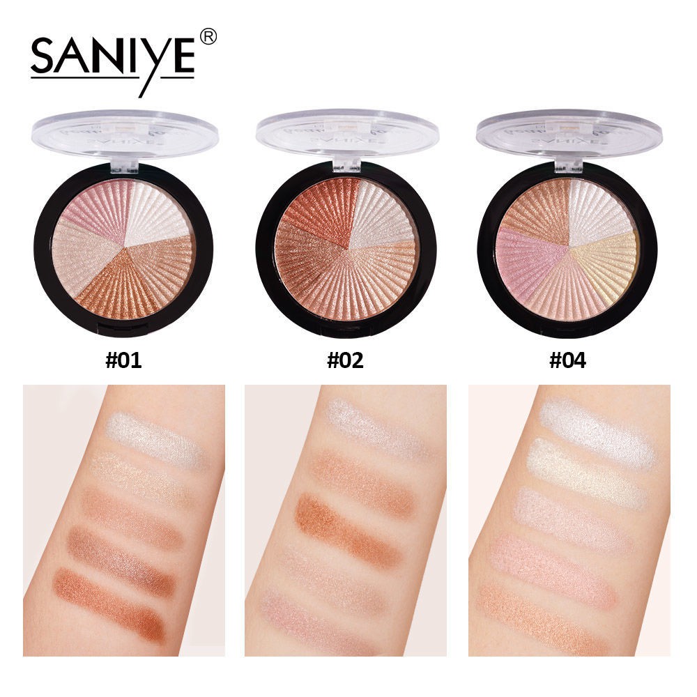 [Hàng mới về] Phấn Bắt Sáng Tạo Khối Saniye Màu Trắng Ngọc Trai Ba Chiều | BigBuy360 - bigbuy360.vn