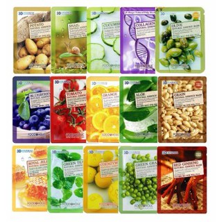 Mặt nạ 3D dưỡng da Food A Holic Hàn Quốc - Chính Hãng