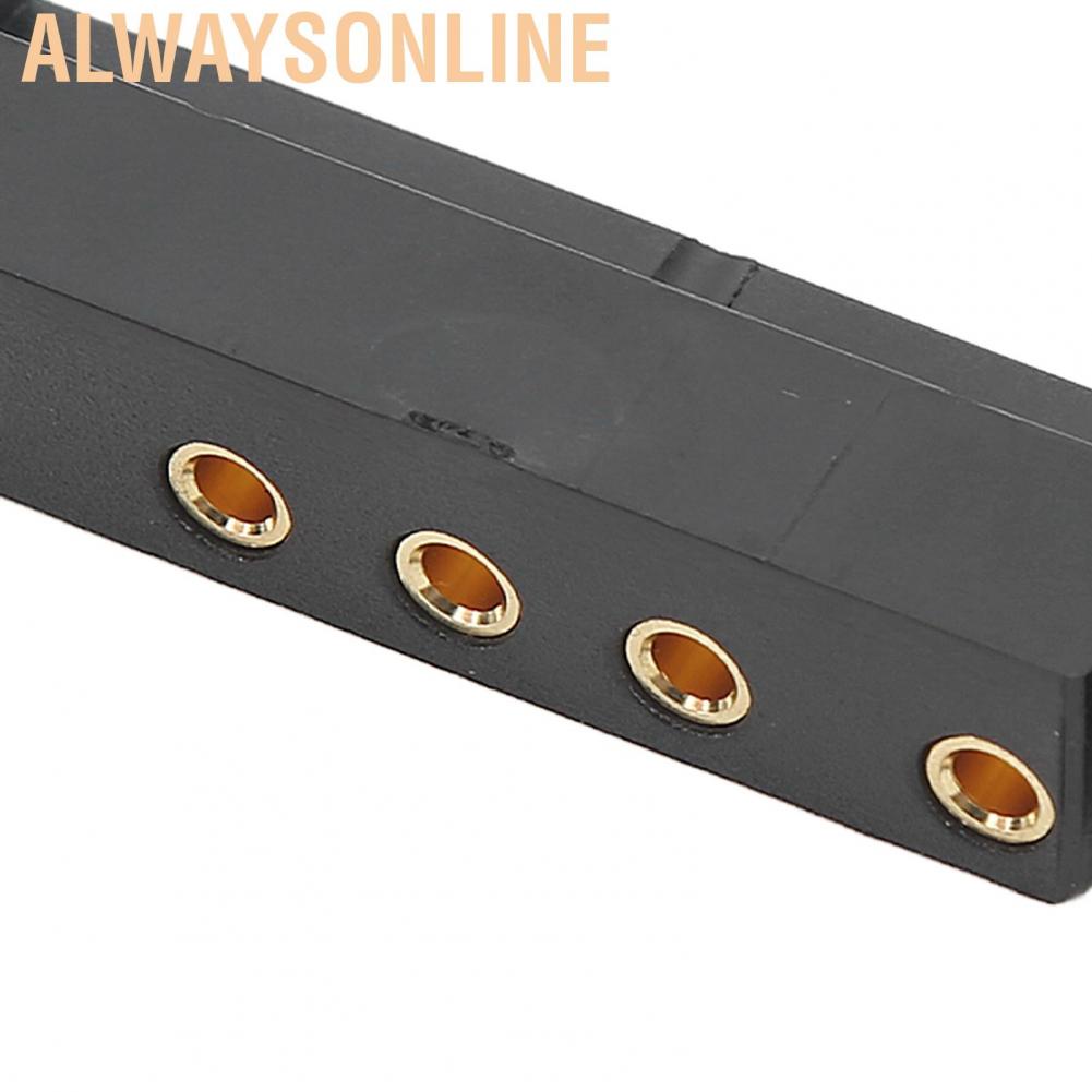 Alwaysonline V Mount Battery Plate Easy Fixing DIY Connector with Hole for PCB
