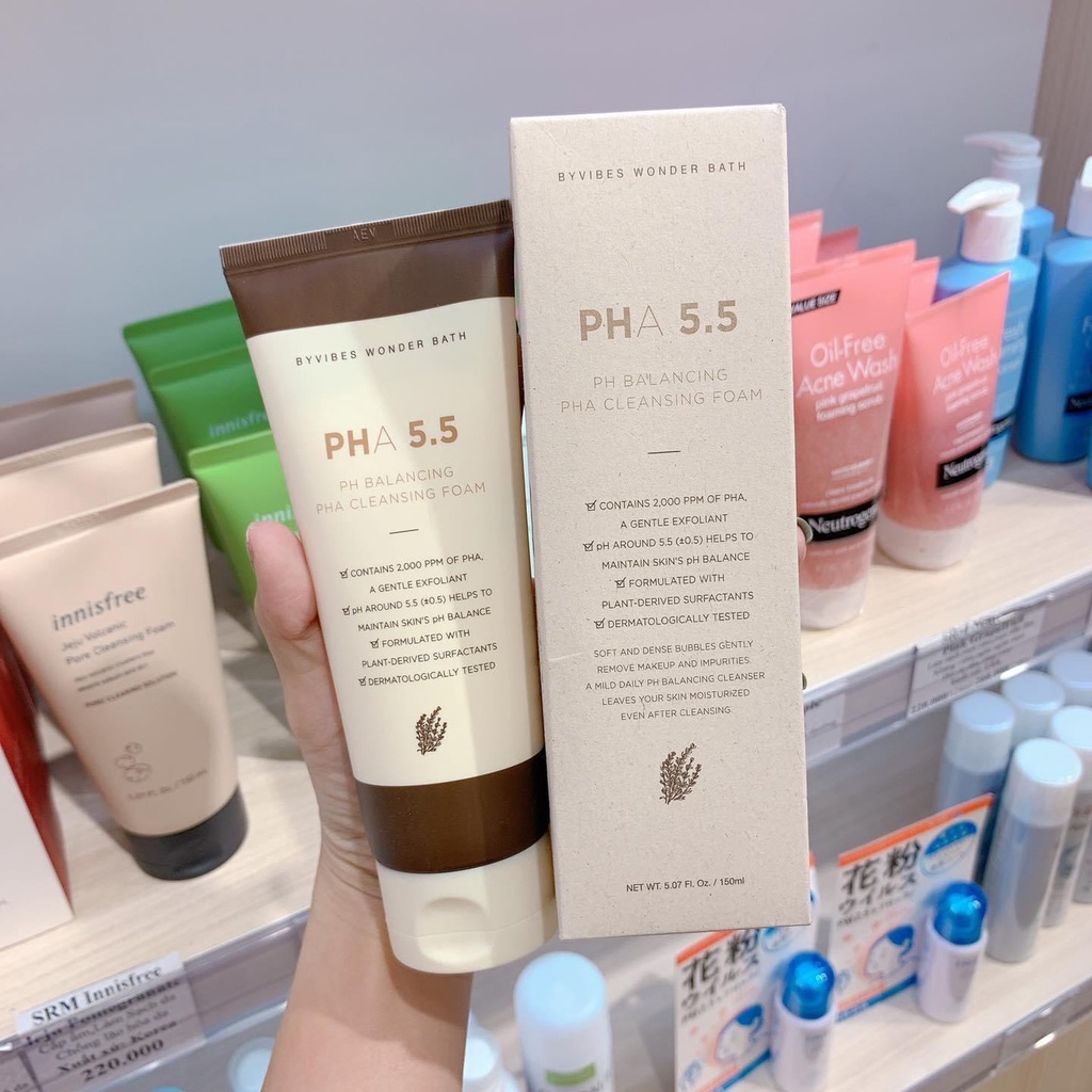 Sữa Rửa Mặt Cân Bằng Da PHA 5.5 pH Balancing Cleansing Foam 150m