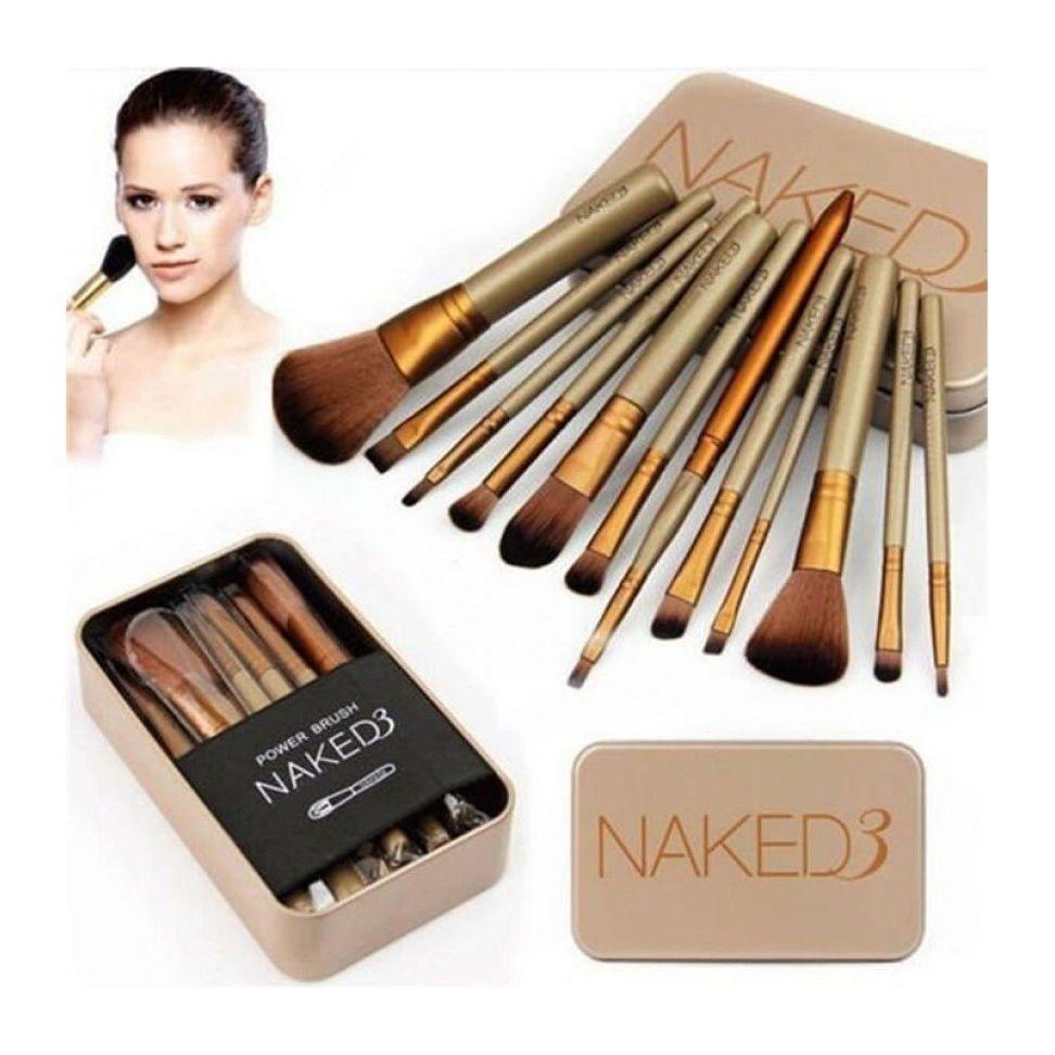 Bộ cọ 12 cây Naked3