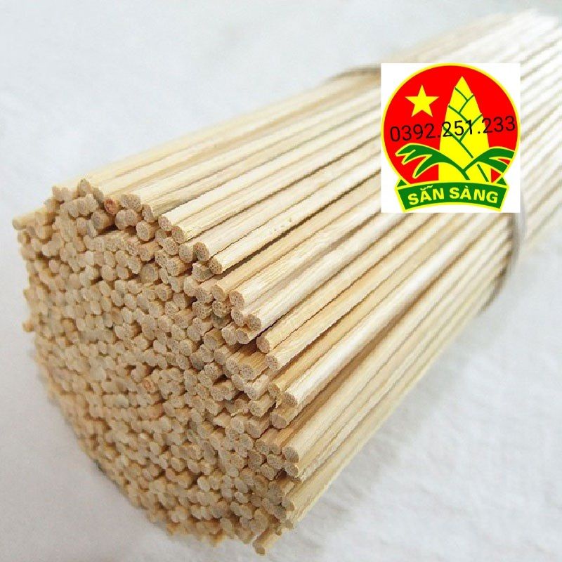 1kg que tăm tre dài 50cm đẹp làm nhà mô hình