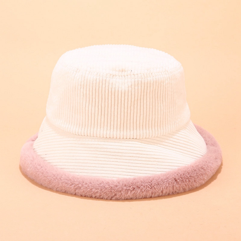 Mũ bucket lông viền nón bucket nữ nhung dễ thương phong cách Hàn Quốc SAIGON HAT