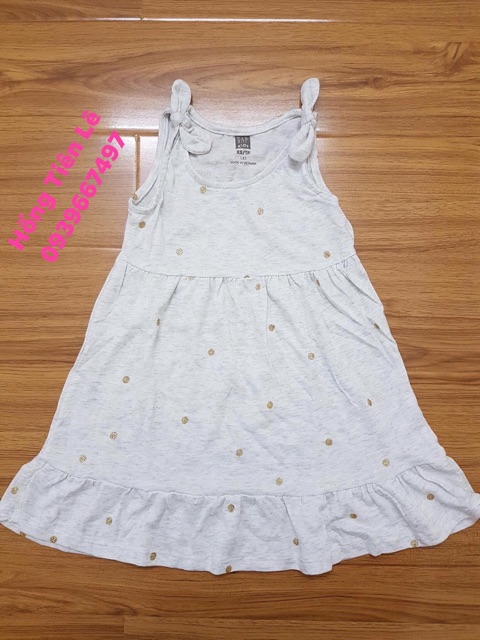 [ Xả Hàng Hiệu GIÁ RẺ ] Đầm sát nách bé gái hiệu GAP KIDS mềm mịn