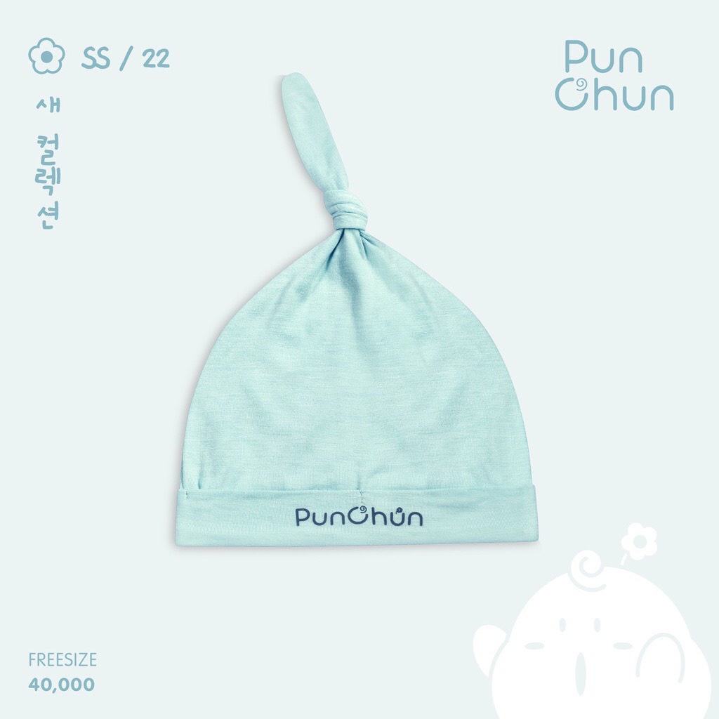 Punchun Mũ thóp sơ sinh bảo vệ bé SS2022D03