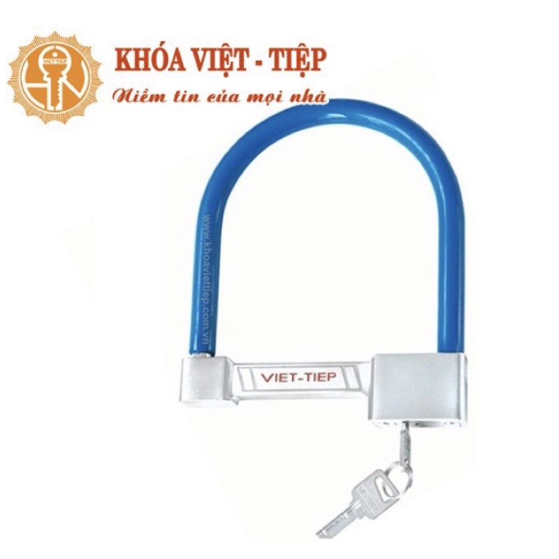 ۩✔Khoá Xe Máy Chữ U Chính Hãng Việt Tiệp Mã 06975 An Toàn, Chống Trộm