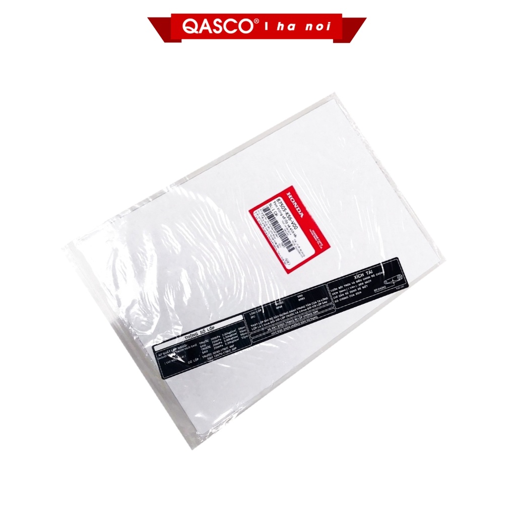 Tem thông số lốp và xích tải  Winner 150  - HN