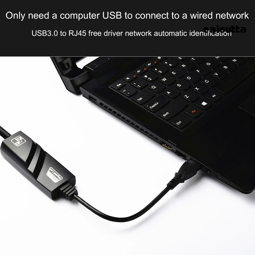 Dây Cáp Chuyển Đổi Usb 3.0 Sang Rj45 Gigabit Ethernet 10 / 100 / 1000mbps