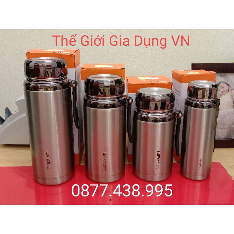 Bình giữ nhiệt inox 304 BaoL nắp kiểu Titan sang trọng 600ml 780ml 1000ml 1200ml 1500ml
