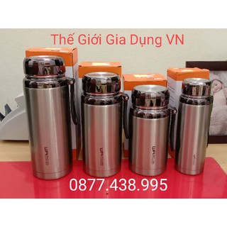 Bình giữ nhiệt inox 304 BaoL nắp kiểu Titan sang trọng 600ml 780ml 1000ml 1200ml 1500ml