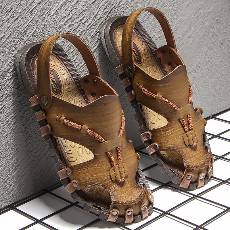 Giày sandal chống trượt size ngoại cỡ 38-47 2020